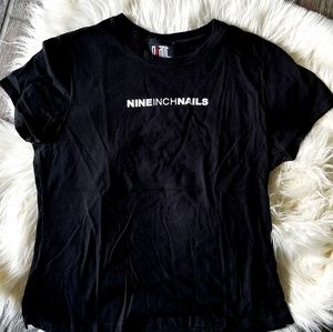 Junior's vintage Nine Inch Nails t-shirt